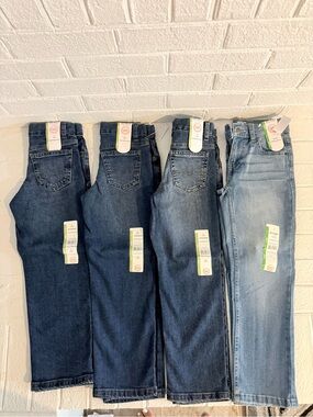 wonder nation Kids Jeans - Dark to Light Blue Denim Set